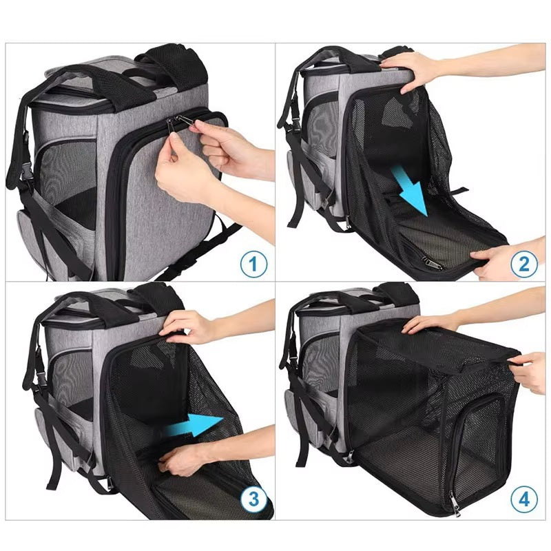 PAWTAIL™Foldable Pet Carrier Transport